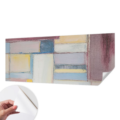 Moderne Fototapete nach Maß mit geometrischem Formenmotiv