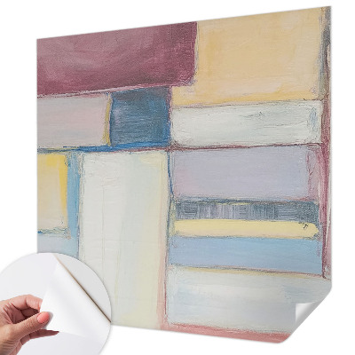 Moderne Fototapete nach Maß mit geometrischem Formenmotiv