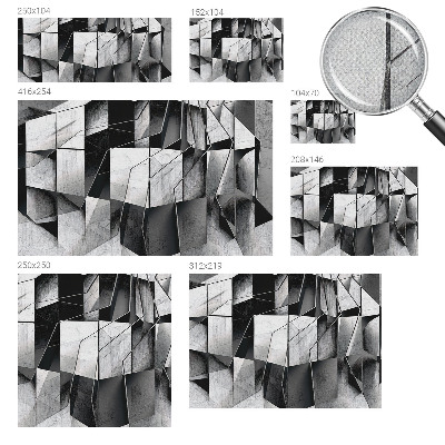 Motivtapete fürs Wohnzimmer Geometrische Abstraktion