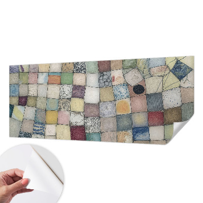 Selbstklebende Fototapete Farbenfrohes Mosaik