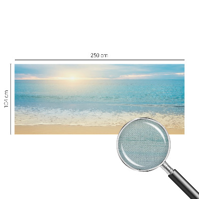 Selbstklebende Fototapete für die Wand mit einem Motiv eines Sonnenaufgangs