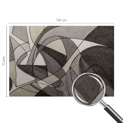 Motivtapete nach Maß mit geometrischer abstraktion als Motiv