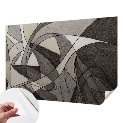 Motivtapete nach Maß mit geometrischer abstraktion als Motiv