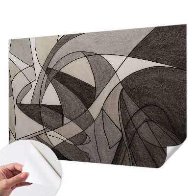 Motivtapete nach Maß mit geometrischer abstraktion als Motiv