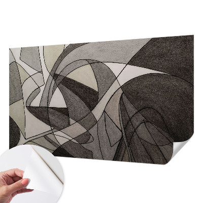Motivtapete nach Maß mit geometrischer abstraktion als Motiv