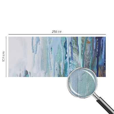 Motivtapete fürs Wohnzimmer Blaue Kaskaden