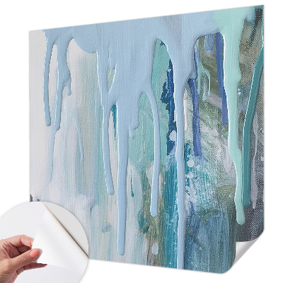 Motivtapete fürs Wohnzimmer Blaue Kaskaden