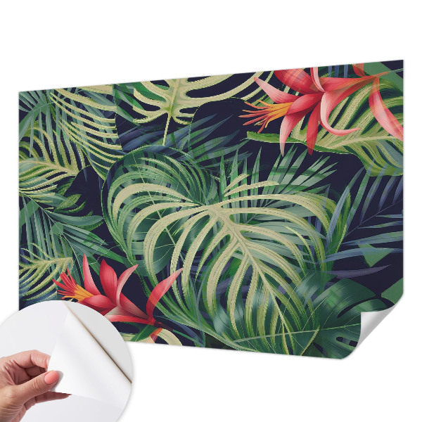 Selbstklebende Fototapete Exotische Pflanzen