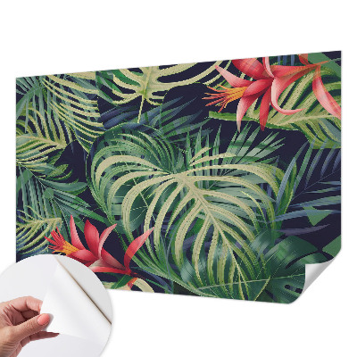 Selbstklebende Fototapete Exotische Pflanzen