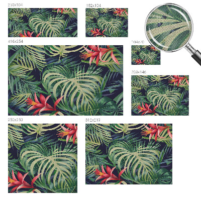 Selbstklebende Fototapete Exotische Pflanzen