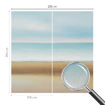 Selbstklebende Fototapete fürs Kinderzimmer Küstenlandschaft