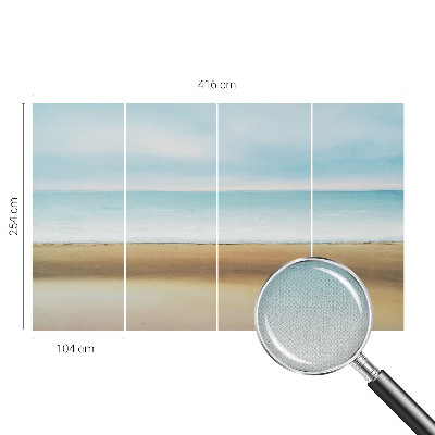 Selbstklebende Fototapete fürs Kinderzimmer Küstenlandschaft