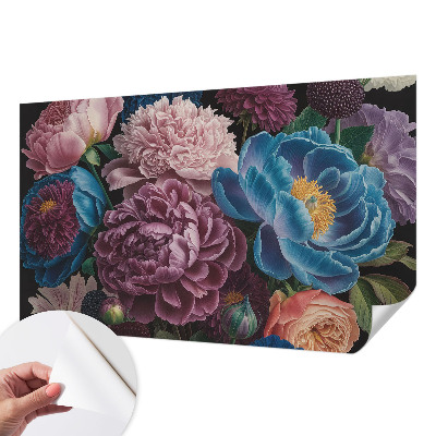 Fototapete nach Maß Bunte Blumen