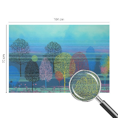 Motivtapete fürs Wohnzimmer Farbenfrohe Harmonie