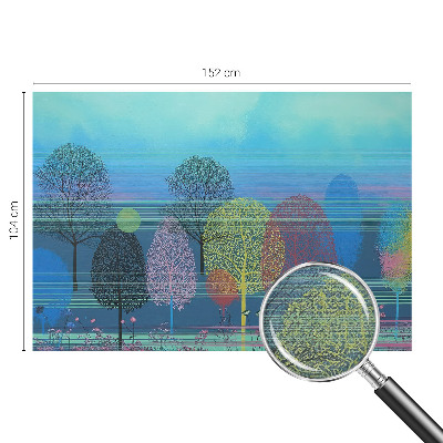 Motivtapete fürs Wohnzimmer Farbenfrohe Harmonie