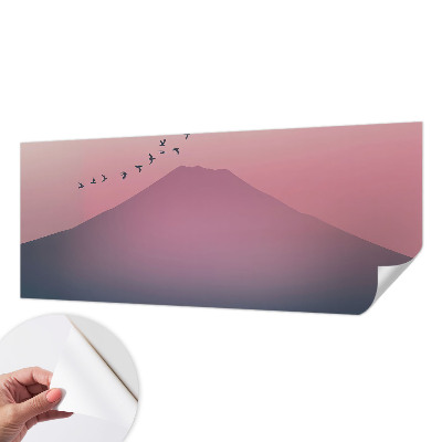 Motivtapete nach Maß mit Bergweste als Motiv