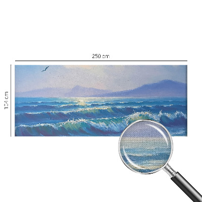 Vintage tapete Meereswellen