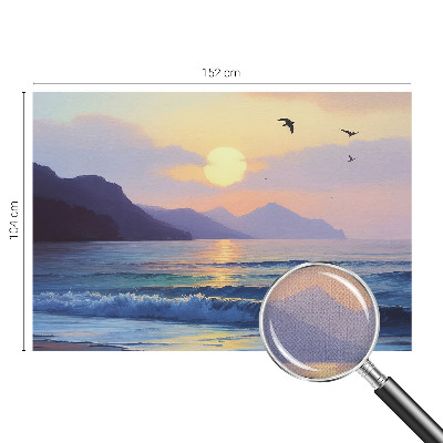 Selbstklebende Fototapete mit Motiv „Sea West“