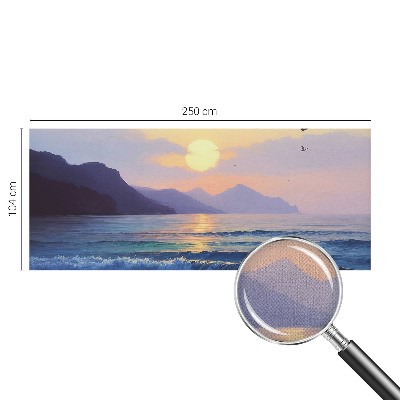 Selbstklebende Fototapete mit Motiv „Sea West“