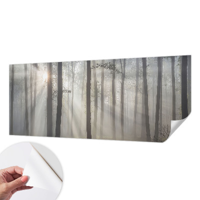 Hochwertige Bildtapete Ätherischer Wald