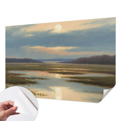 Selbstklebende Fototapete Atmosphärische Landschaft