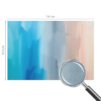 Selbstklebende Fototapete für die Wand mit einer farbenfrohen abstrakten Gestaltung