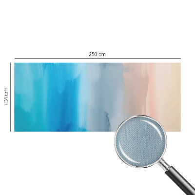 Selbstklebende Fototapete für die Wand mit einer farbenfrohen abstrakten Gestaltung