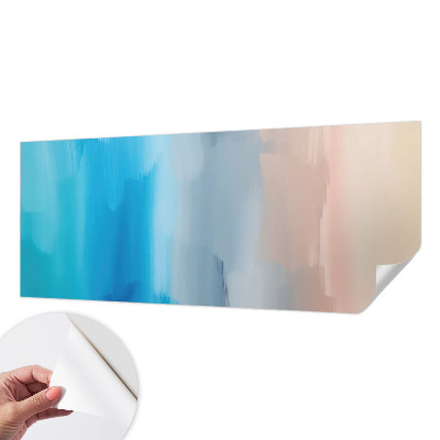 Selbstklebende Fototapete für die Wand mit einer farbenfrohen abstrakten Gestaltung