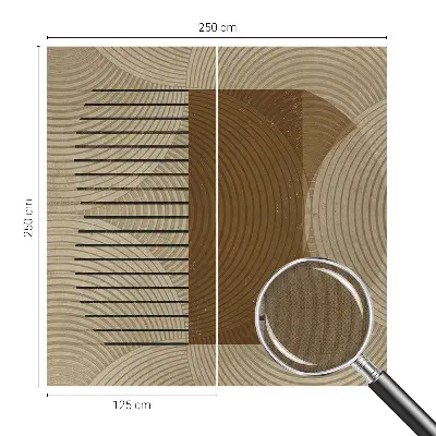 Fototapete nach Maß mit dem Motiv „Geometrie der Harmonie“
