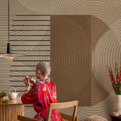 Fototapete nach Maß mit dem Motiv „Geometrie der Harmonie“