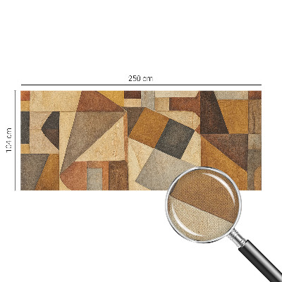 Hochwertige Bildtapete mit geometrischer abstraktion als Motiv