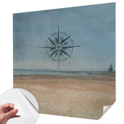 Vintage tapete Nautische Abenteuer