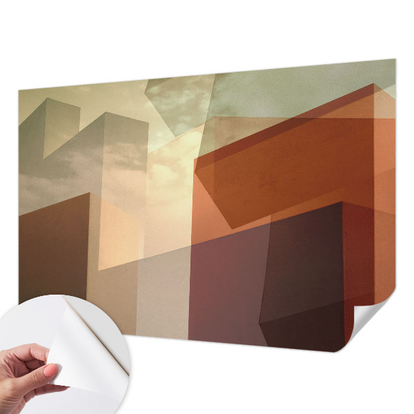 Selbstklebende Fototapete Abstrakte Formen