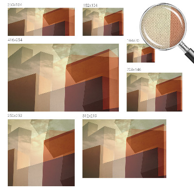 Selbstklebende Fototapete Abstrakte Formen