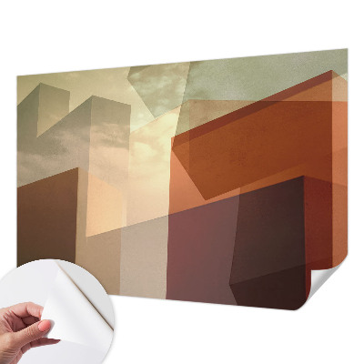 Selbstklebende Fototapete Abstrakte Formen