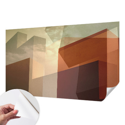 Selbstklebende Fototapete Abstrakte Formen