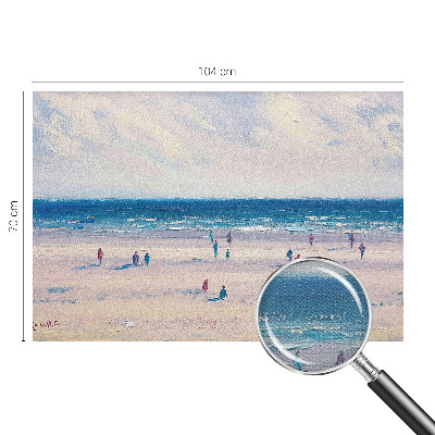 Selbstklebende Fototapete fürs Schlafzimmer mit Meereslandschaft
