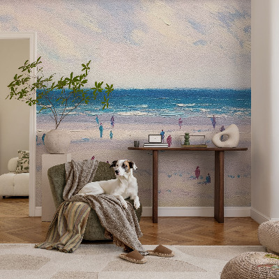 Selbstklebende Fototapete fürs Schlafzimmer mit Meereslandschaft