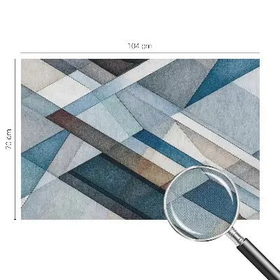 56D-Fototapete mit abstrakter Geometrie
