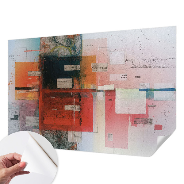 56D-Fototapete fürs Wohnzimmer Abstrakte Komposition