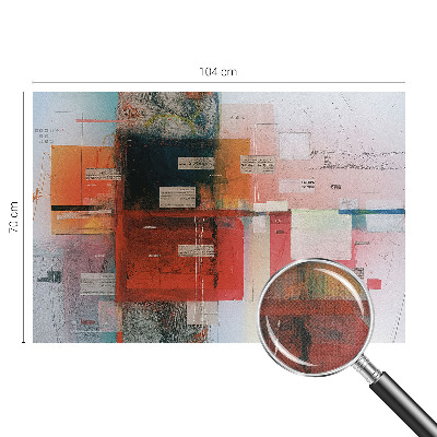 56D-Fototapete fürs Wohnzimmer mit abstrakter Komposition