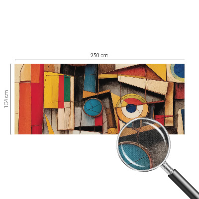 Moderne Fototapete nach Maß mit geometrischem Muster