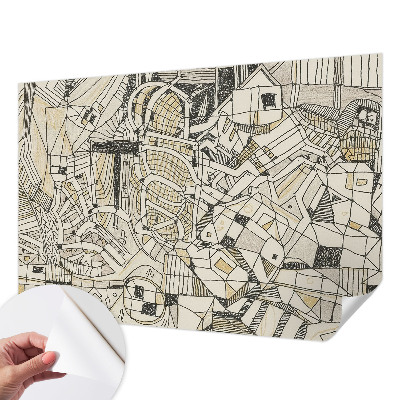 Motivtapete nach Maß Geometrische Abstraktion