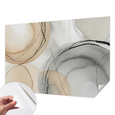 Fototapete nach Maß mit geometrischem Harmoniemuster