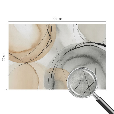 Fototapete nach Maß mit geometrischem Harmoniemuster