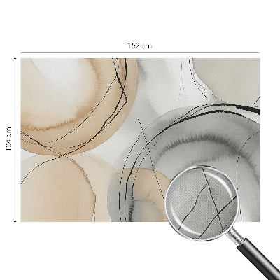Fototapete nach Maß mit geometrischem Harmoniemuster