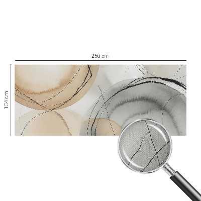 Fototapete nach Maß mit geometrischem Harmoniemuster