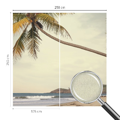 Motivtapete fürs Wohnzimmer Tropische Landschaft