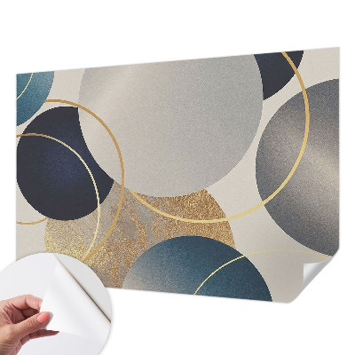 Selbstklebende Fototapete Kreative Kreise