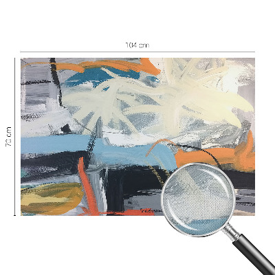 Selbstklebende Fototapete fürs Kinderzimmer Farbenfrohe Abstraktion